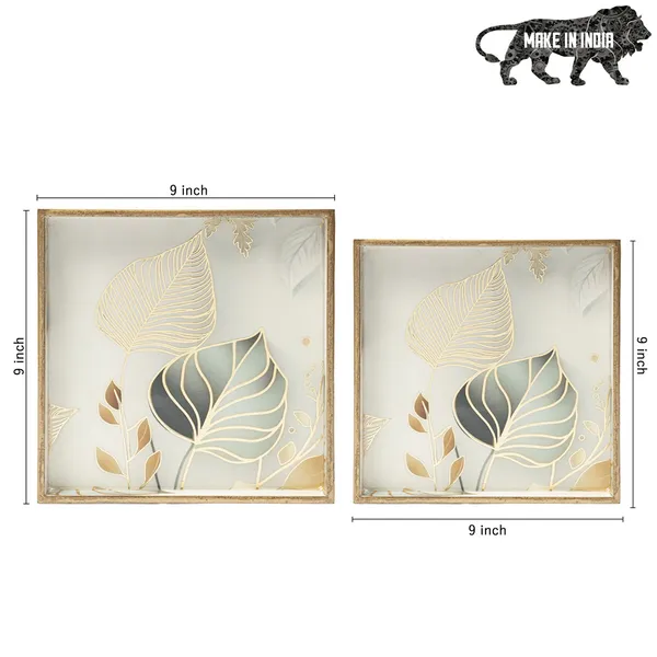 Wooden_Enamel_Coated_Square_Set_of_2_Trays_|_Serving_Tray_for_Home_&_Dining_Table_|_Printed_Multipurpose_Trays__(8x8_,_9x9_Inches)