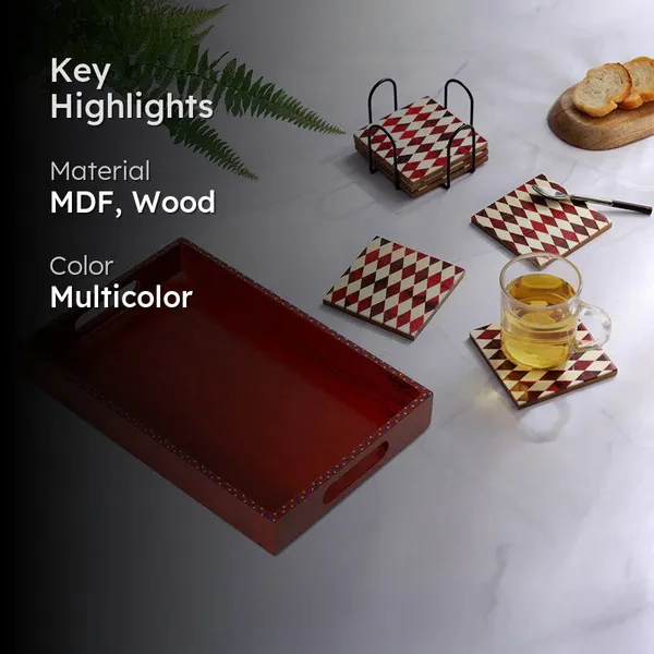Wooden_Serving_Tray_with_Inaly_Coaster_Set_for_Home_and_Dining_Table_Decor_|_Multipurpose_Tray