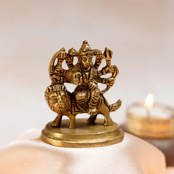 Premium_Brass_Durga_Maa_Murti_Decorative_Idol_Showpiece_|_2.5_Inch_Small_Statue_for_Mandir,_Pooja_Room_&_Temple_D?cor|Perfect_Diwali_Decoration_&_Festive_Gift