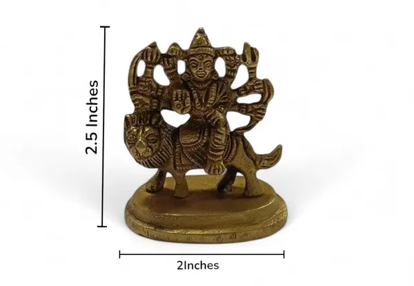 Premium_Brass_Durga_Maa_Murti_Decorative_Idol_Showpiece_|_2.5_Inch_Small_Statue_for_Mandir,_Pooja_Room_&_Temple_D?cor|Perfect_Diwali_Decoration_&_Festive_Gift