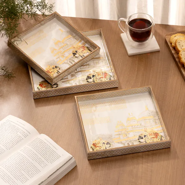Set_of_3_Square_Wooden_Enamel_Coated_Serving_Trays_For_Home_&_Dining_Table_,_Multipurpose_Tray_Set