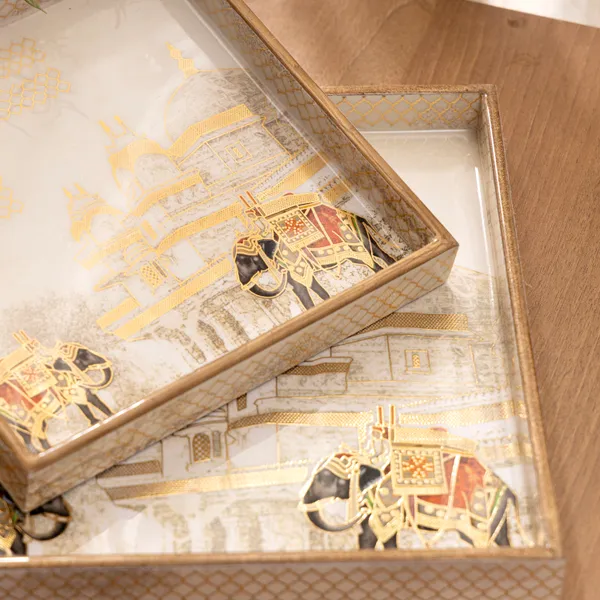 Set_of_3_Square_Wooden_Enamel_Coated_Serving_Trays_For_Home_&_Dining_Table_,_Multipurpose_Tray_Set