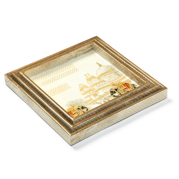 Set_of_3_Square_Wooden_Enamel_Coated_Serving_Trays_For_Home_&_Dining_Table_,_Multipurpose_Tray_Set