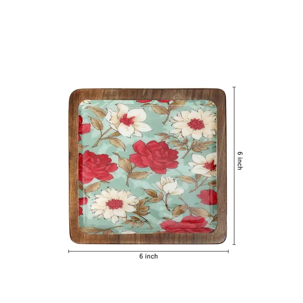 Red_&_Blue_Wooden_Enamel_Coated_Square_Serving_Platter_In_Mangowood_,_Snacks_Platter_For_Home_&_Dining_Table_,_Multipurpose_Tray_,_Serving_Tray_(_(20X20)Cm_)