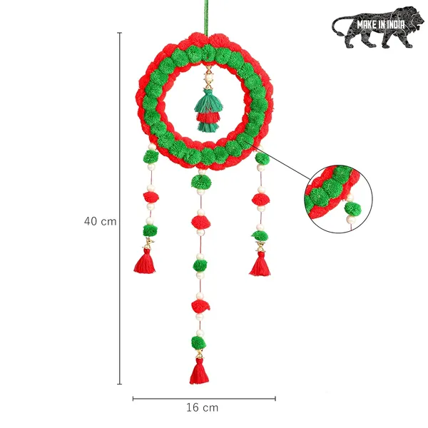 Handmade_Round_Wall_Hanging_|_Festive_Wall_Decorative_Pompom_Toran_Hanging_for_Home_D?coration_|_Diwali_Gifting_Festival_Pooja_Decoration