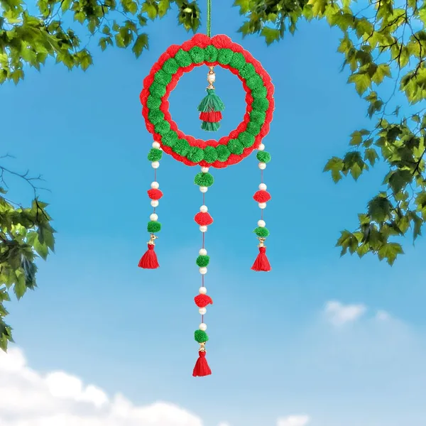 Handmade_Round_Wall_Hanging_|_Festive_Wall_Decorative_Pompom_Toran_Hanging_for_Home_D?coration_|_Diwali_Gifting_Festival_Pooja_Decoration