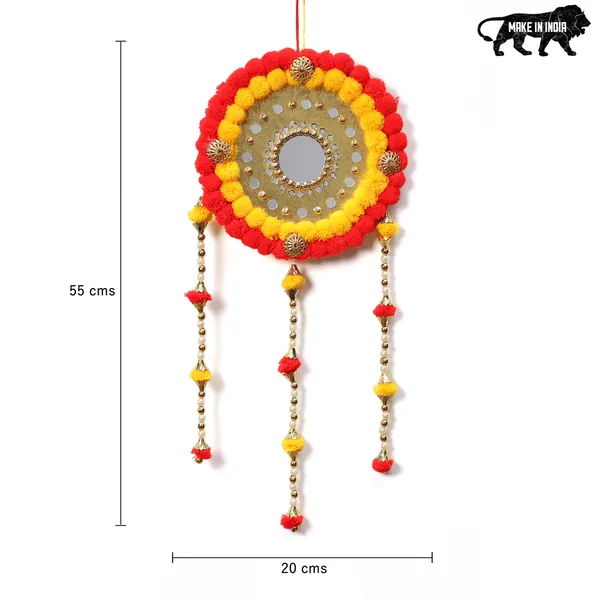 Handmade_Round_Wall_Hanging_|_Festive_Wall_Decorative_Pompom_Toran_Hanging_for_Home_D?coration_|_Diwali_Gifting_Festival_Pooja_Decoration
