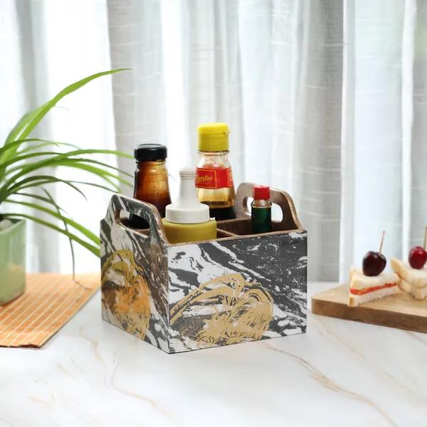 Black_&_Gold_Wooden_Enamel_Coated_Multi_Utility_Wooden_Holders_With_4_Sections_,_Spoon_Stand_Chammach_Holder_,_Pen_Stand_(_(15X15X13.5)Cm_)