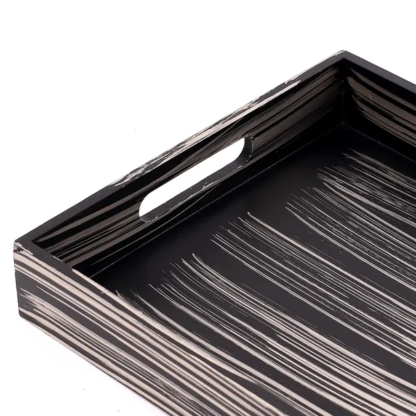Black_&_Silver_Wooden_Wooden_Rustic_Square_Serving_Tray_Fr_Home_And_Dining_Table_,_Multipurpose_Tray_,_Serving_Tray_With_Handles_(_(25X25X5)Cm_)