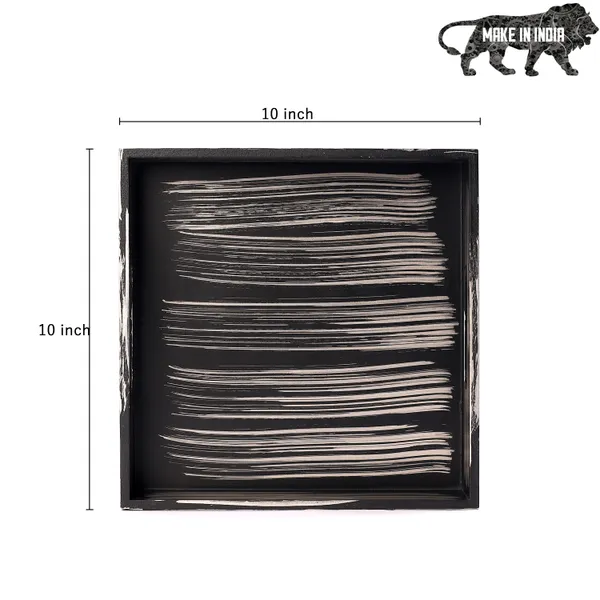 Black_&_Silver_Wooden_Wooden_Rustic_Square_Serving_Tray_Fr_Home_And_Dining_Table_,_Multipurpose_Tray_,_Serving_Tray_With_Handles_(_(25X25X5)Cm_)