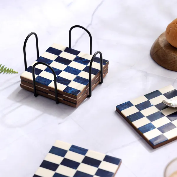 Set_of_6_Inlay_Wooden_Coasters_with_Black_Stand_for_Home_and_Dining_Table_|_Stylish_Coasters_for_Tea_Coffee_and_Bar_(10_x_10_cm)