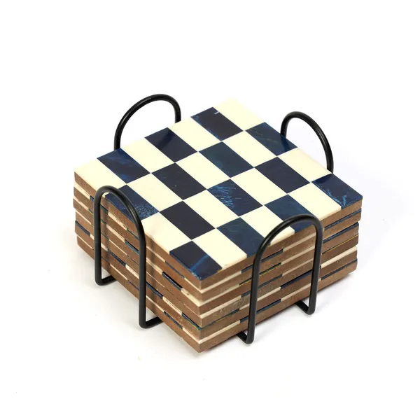 Set_of_6_Inlay_Wooden_Coasters_with_Black_Stand_for_Home_and_Dining_Table_|_Stylish_Coasters_for_Tea_Coffee_and_Bar_(10_x_10_cm)