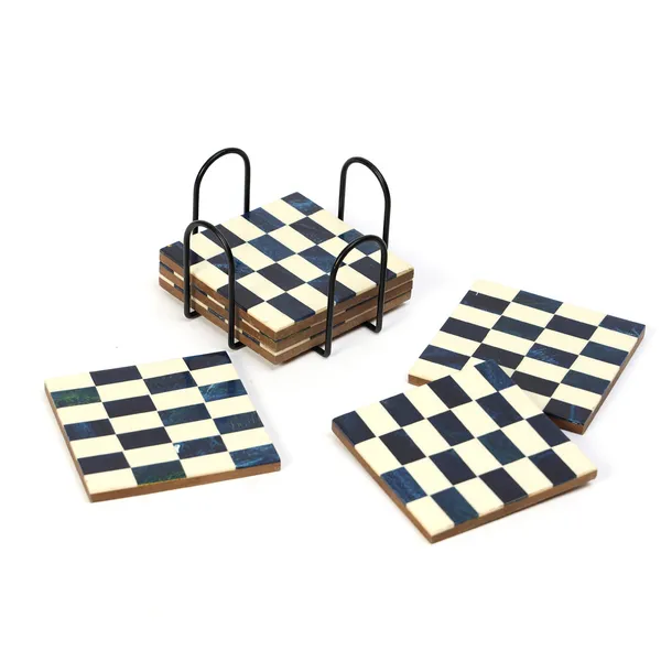 Set_of_6_Inlay_Wooden_Coasters_with_Black_Stand_for_Home_and_Dining_Table_|_Stylish_Coasters_for_Tea_Coffee_and_Bar_(10_x_10_cm)