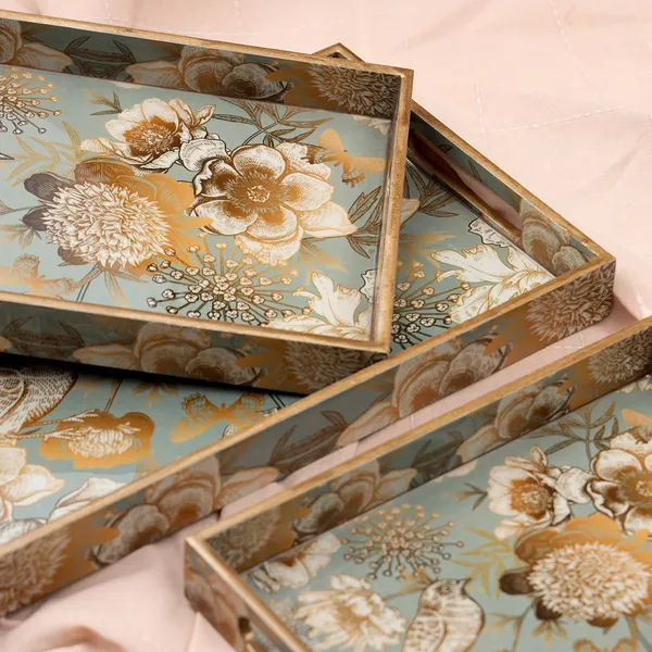Wooden_Enamel_Coated_Rectangular_Set_of_3_Trays_with_Handle|_Serving_Tray_for_Home_&_Dining_Table_|_Multipurpose_Trays__(12x6,_14x8,_16x10_Inches)