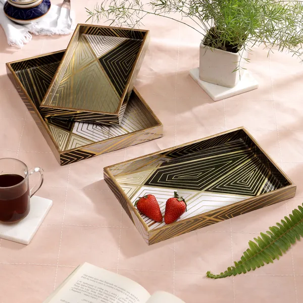 Beige_&_Gold_Wooden_Wooden_Enamel_Coated_Rectangular_Trays_,_Serving_Tray_For_Home_&_Dining_Table_,_Printed_Multipurpose_Trays_(_(30X20||28X18||25X15)Cm_)_(Set_Of_3)