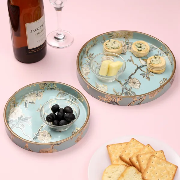 Wooden_Enamel_Coated_Round__Set_of_2_Trays_|_Serving_Tray_for_Home_&_Dining_Table_|_Printed_Multipurpose_Trending_Trays__(7x7_,_9x9_Inches)