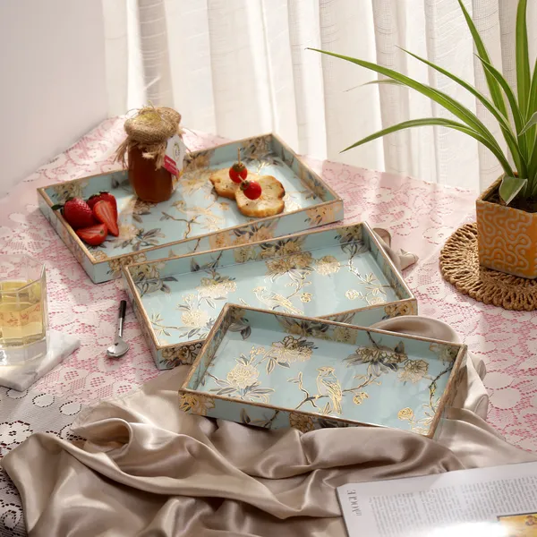 Blue_&_Gold_Wooden_Wooden_Enamel_Coated_Rectangular_Trays_,_Serving_Tray_For_Home_&_Dining_Table_,_Printed_Multipurpose_Trays_(_(30X20||28X18||25X15)Cm_)_(Set_Of_3)