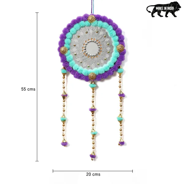 Handmade_Round_Wall_Hanging_|_Festive_Wall_Decorative_Pompom_Toran_Hanging_for_Home_D?coration_|_Diwali_Gifting_Festival_Pooja_Decoration