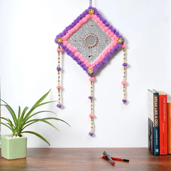Handmade_Square_Wall_Hanging_|_Festive_Wall_Decorative_Pompom_Toran_Hanging_for_Home_D?coration_|_Diwali_Gifting_Festival_Pooja_Decoration