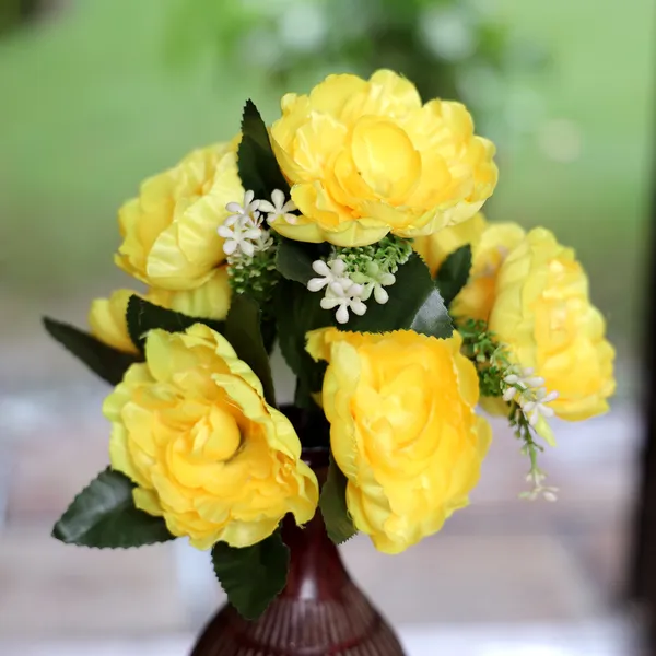 Artificial_Yellow_Rose_Bunch_Beautiful_Decorative_Flower_Set_For_Home_Interior_Decoration_Living_Room,_Bedroom,_Table_Centerpiece_Wedding_Party_Decoration_Display_Pack_of_2__(Vase_Not_Included)