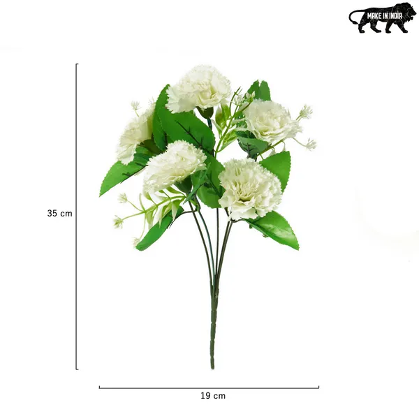 Artificial_White_Carnation_Flower_Bunch_With_5_Plants_Realistic_Floral_Bouquet_For_Home_Decoration_Living_Room_Table_Centerpiece_Wedding_Decor_And_Gift_Use__(Vase_Not_Included)