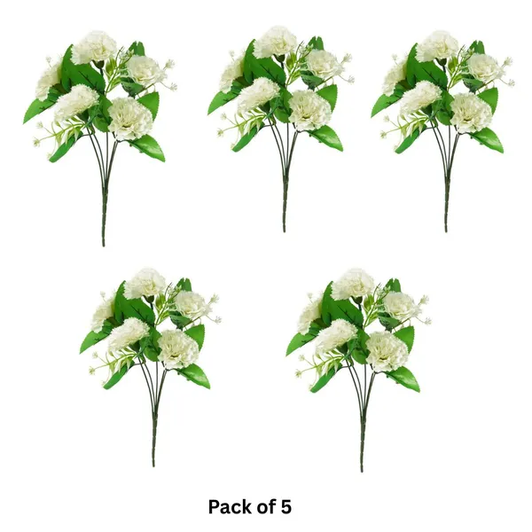 Artificial_White_Carnation_Flower_Bunch_With_5_Plants_Realistic_Floral_Bouquet_For_Home_Decoration_Living_Room_Table_Centerpiece_Wedding_Decor_And_Gift_Use__(Vase_Not_Included)