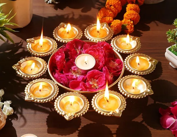 Metal_Golden_Urli_Diya_Bowl_10_Inch_for_Diwali_&_Festive_Decoration_|_Pooja_Room,_Living_Room,_Home,_Office,_Balcony,_Indoor_Outdoor_Tealight_Candle_Holder_|Diwali_Gift
