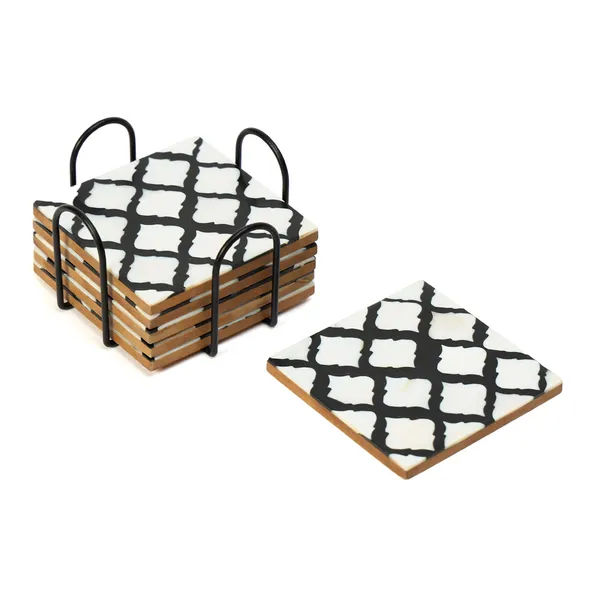 Set_of_6_Inlay_Wooden_Coasters_with_Black_Stand_for_Home_and_Dining_Table_|_Stylish_Coasters_for_Tea_Coffee_and_Bar_(10_x_10_cm)