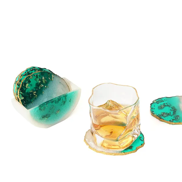 Green_&_White_Resin_Set_Of_6_Resin_Coasters_With_Stand_For_Home_And_Dining_Table_,_Stylish_Coasters_For_Tea_Coffee_And_Bar_(_(10X8)Cm_)