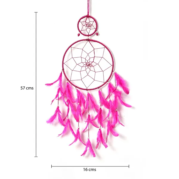 Dream_Catcher_with_Lights_Wall_Hanging_with_2_Ring_with_Pink_&_Yellow_Feathers_and_Lights_for_Home_D?cor,_Diwali_Gifting_Hanging_Decoration_(Pack_of_2)
