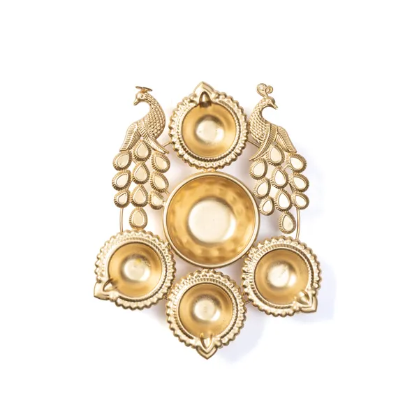 Metal_Golden_Urli_Peacock_Design_Bowl_7_Inch_for_Diwali_&_Festive_Decoration_|_Pooja_Room,_Living_Room,_Home,_Office,_Balcony,_Indoor_Outdoor_Tealight_Candle_Holder_|Diwali_Gift_(Pack_of_5)