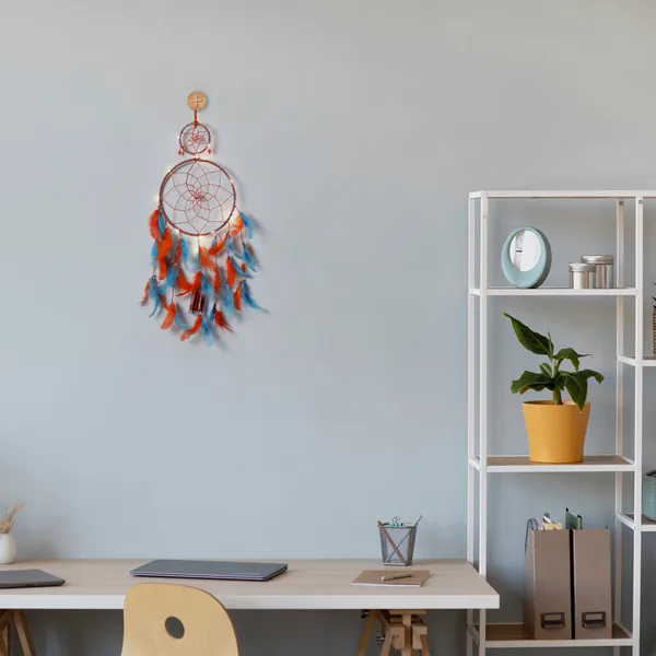 Dream_Catcher_with_Lights_Wall_Hanging_with_2_Ring_with_Multicolor_Feathers_and_Lights_for_Home_Décor,_Diwali_Gifting_Hanging_Decoration_(Pack_of_2)