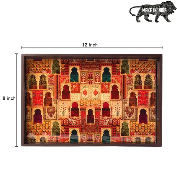 Multi_Wooden_Wooden_Enamel_Coated_Rectangular_Serving_Tray_For_Home_And_Dining_Table_,_Multipurpose_Tray_,_Serving_Tray_With_Handles_(_(36X25)Cm_)