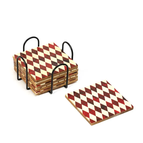 Set_of_6_Inlay_Wooden_Coasters_with_Black_Stand_for_Home_and_Dining_Table_|_Stylish_Coasters_for_Tea_Coffee_and_Bar_(10_x_10_cm)