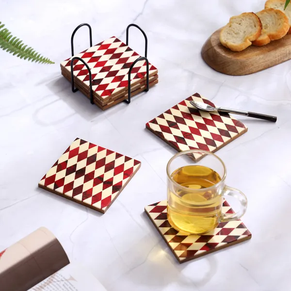 Set_of_6_Inlay_Wooden_Coasters_with_Black_Stand_for_Home_and_Dining_Table_|_Stylish_Coasters_for_Tea_Coffee_and_Bar_(10_x_10_cm)