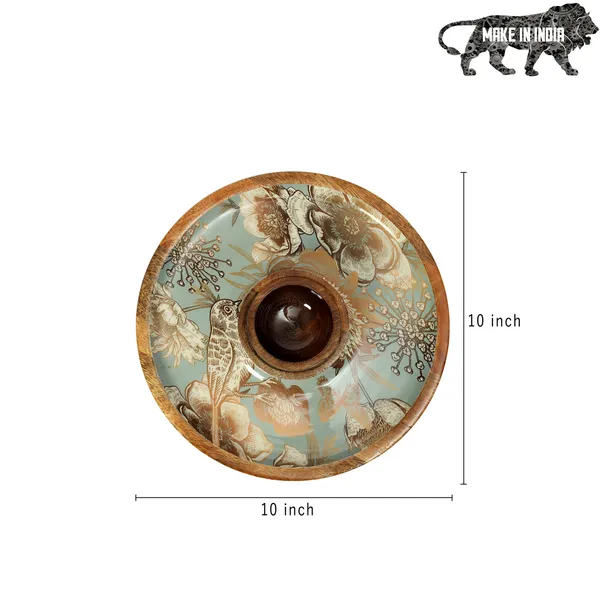 Grey_Wooden_Enamel_Coated_Round_Serving_Platter_With_Bowl_In_Mangowood_,_Snacks_Platter_For_Home_&_Dining_Table_,_Chip_N_Dip_Platter_,_Serving_Tray_(_(25X25||3X3)Cm_)_(Set_Of_2)