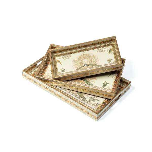 Set_of_3_Waterproof_Wooden_Enamel_Coated_Rectangular_Trays_With_Handle_,_Serving_Trays_For_Home_&_Dining_Table_,_Multipurpose_Trays