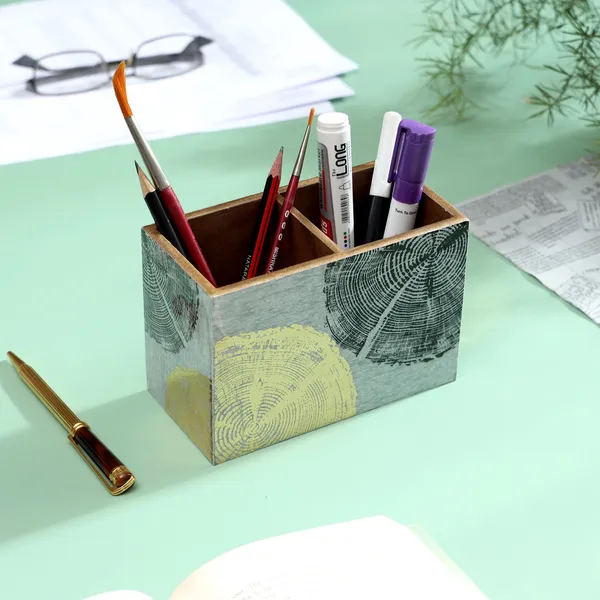 Enamel_Coated_Premium_Waterproof_Multiutility_Wooden_Holders_with_2_Sections_|_Spoon_Stand_Chammach_Holder|_Pen_Stand_(15x10_cm)