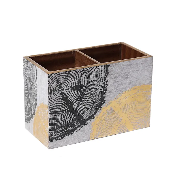 Enamel_Coated_Premium_Waterproof_Multiutility_Wooden_Holders_with_2_Sections_|_Spoon_Stand_Chammach_Holder|_Pen_Stand_(15x10_cm)