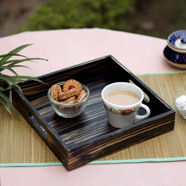 Black_&_Gold_Wooden_Wooden_Rustic_Square_Serving_Tray_Fr_Home_And_Dining_Table_,_Multipurpose_Tray_,_Serving_Tray_With_Handles_(_(25X25X5)Cm_)