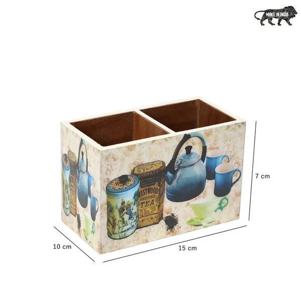 Enamel_Coated_Multiutility_Wooden_Holders_with_2_Sections_|_Spoon_Stand_Chammach_Holder|_Pen_Stand_(15xX10_cm)
