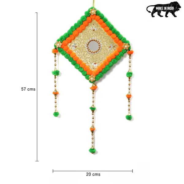 Handmade_Square_Wall_Hanging_|_Festive_Wall_Decorative_Pompom_Toran_Hanging_for_Home_D?coration_|_Diwali_Gifting_Festival_Pooja_Decoration