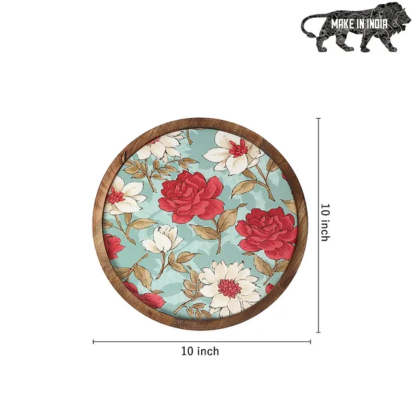Red_&_Blue_Wooden_Enamel_Coated_Round_Serving_Platter_In_Mangowood_,_Snacks_Platter_For_Home_&_Dining_Table_,_Multipurpose_Tray_,_Serving_Tray_(_(25X25)Cm_)