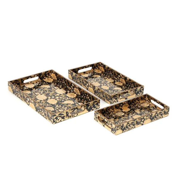 Black_&_Gold_Wooden_Waterproof_Wooden_Enamel_Coated_Rectangular_Trays_With_Handle_,_Serving_Trays_For_Home_&_Dining_Table_,_Multipurpose_Trays_(_(41X25||36X20||30X15)Cm_)_(Set_Of_3)