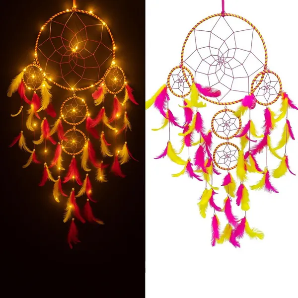 Dream_Catcher_with_Lights_Wall_Hanging_with_5_Ring_with_Pink_&_Yellow_Feathers_and_Lights_for_Home_D?cor,_Diwali_Gifting_Hanging_Decoration