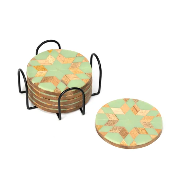 Set_of_6_Inlay_Wooden_Coasters_with_Black_Stand_for_Home_and_Dining_Table_|_Stylish_Coasters_for_Tea_Coffee_and_Bar_(10_x_10_cm)