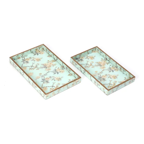 Blue_&_Gold_Wooden_Wooden_Enamel_Coated_Rectangular_Set_Of_2_Trays_,_Serving_Tray_For_Home_&_Dining_Table_,_Printed_Multipurpose_Trays_(_(28X18||25X15)Cm_)_(Set_Of_2)