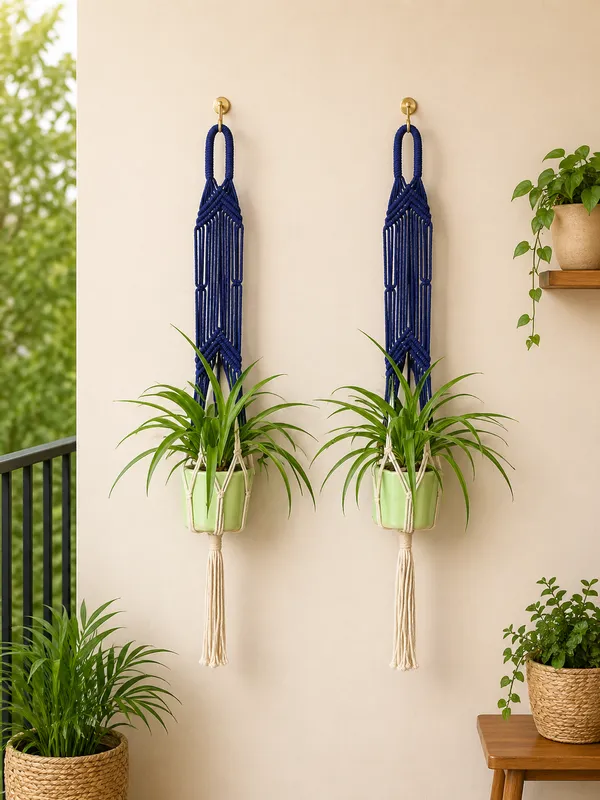 Pack_of_2_Dual-Tone_Macram�_Wall_Hanging_Planters_�_Handcrafted_Navy_Blue_&_Ivory_Cotton_Rope_Indoor_Outdoor_Plant_Hangers_for_Balcony_&_Living_Room_Decor