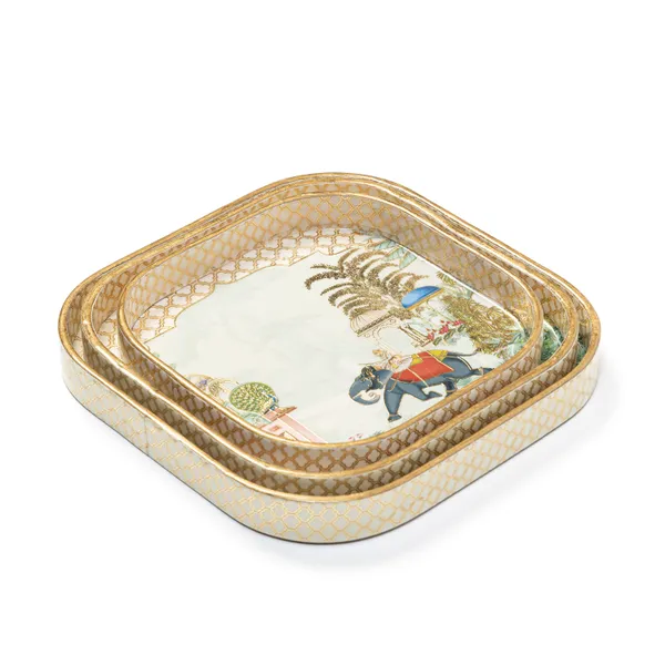 Set_of_3_Square_Curved_Wooden_Enamel_Coated_Serving_Trays_For_Home_&_Dining_Table_,_Multipurpose_Tray_Set