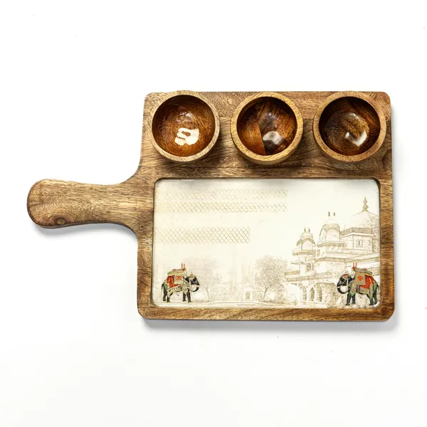 Rectangle_Serving_Platter_with_3_Bowls_In_Mangowood_,_Snacks_Platter_For_Home_&_Dining_Table_,_Chip_N_Dip_Platter_With_Handle_,_Serving_Tray